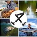Miniatyrbilde 4 av 5: Justerbare Fiske Stang Holder Stropper Multifunksjonell Fiske
