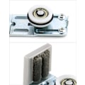 Miniatyrbild 4 av 5: Dörrbottenguide, Justerbar Golvguide, Repskyddande Hjul