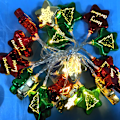 Miniatyrbillede 1 af 5: 3m 20 LED Julepynt Linjelys, Stjernelysstreng, Fai