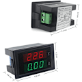 Pikkukuva 6 / 6: Digitaalinen ampeerimittari AC 80V-300V 100A, 2-in-1 multimetripaneeli 110V/22
