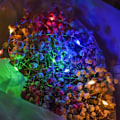 Miniatyrbild 4 av 7: Batteridrivna 6,6 fot/2 m 20 LED-ljusslingor Blinkande Jul