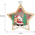 Miniatyrbilde 2 av 5: LED-lysende juletrepynt, Julenissen Jul DXGHC