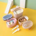Miniatyrbilde 2 av 6: Crown Baby Bærbar Ekstern Stor Kapasitet Fukttett Snacksboks