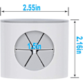 Miniatyrbild 3 av 5: 2-pack Universal Elektrisk Tandborsthållare, Starkt Lim