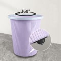 Miniatyrbillede 5 af 6: Selvklæbende Hjul 8 STK Mini Universal Hjul 360 Grader Drejelige