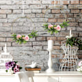 Miniatyrbild 7 av 7: 2-pack 30 cm Metalliska Blomsterringar för Macrame