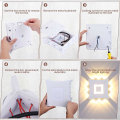 Miniatyrbilde 6 av 7: 18W Moderne COB LED Vegglampe for Utendørs og Innendørs, IP65 Vanntett Alu