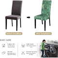 Miniatyrbillede 5 af 7: 2 Julebordstolsbetræk, Strækbar Jule Parsons Stol Slipcover