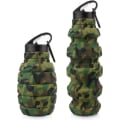 Miniatyrbillede 1 af 7: Foldbar Rejs Vandflaske 18oz, Genanvendelig BPA Fri Silikon
