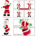 Miniatyrbild 2 av 6: Twerking Tomte, 14\" Tomtedockan Animerade Julleksaker Sjunger