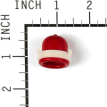 Miniatyrbild 3 av 4: Primerlampa för förgasare. 694395. Quantum-motor, röd
