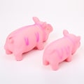 Miniatyrbillede 3 af 5: Hunde Legetøj Molar Latex Gris Bid Legetøj Kæledyr Interaktiv Træning