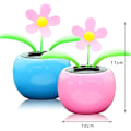 Miniatyrbild 2 av 4: Solcellsdriven Dansande Blomma, (2 stycken) Plast Solcellsdriven Dansande Blomma DXGHC