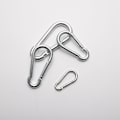 Miniatyrbillede 6 af 7: 6-pak Fjederbelastet Karabiner, Robust Karabiner til Gymudstyr