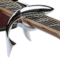 Miniatyrbilde 1 av 5: Gitar klips i sinklegering, hai-formet gitarramme, for akustisk gitar