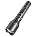 Miniatyrbillede 5 af 5: Multifunktionel lommelygte i aluminium med hvid laser, TypeC genopladelig