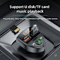 Miniatyrbillede 4 af 6: Bluetooth FM-sender, Automatisk Dobbelt USB Bluetooth V5.0 og Q