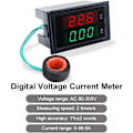 Pikkukuva 2 / 6: Digitaalinen ampeerimittari AC 80V-300V 100A, 2-in-1 multimetripaneeli 110V/22