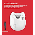 Miniatyrbillede 7 af 7: Automatisk Negleklipper Elektrisk Sikker Negletrimmer Manicure Tyk