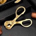 Miniatyrbilde 5 av 5: Sigarettensaks Cutter Rustfritt Stål Guillotin Dobbel Blad Sha