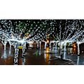 Pikkukuva 6 / 6: Jouluvalot, 200 LED-lamppua, Lämmin Valkoinen, Sisä- ja Ulkokoristeluun