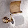 Miniatyrbild 2 av 5: Antikt Toalettpappershållare, Retro Väggmonterad Toalettpappershållare, Mässing