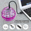 Miniatyrbillede 7 af 7: Flyvende Orb Bold Legetøj Stigende Hover Pro Boomerang Spinner Hånd Con