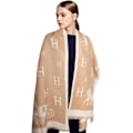 Miniatyrbild 6 av 6: Sjal för Kvinnor Pashmina Silkeslen Sjal Wrap för Kvälls Klänning B