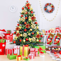 Miniatyrbild 5 av 5: 15 stycken konstgjorda julstjärnor Juldekoration Ar