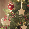 Miniatyrbild 4 av 5: Presentkort i Kraftpapper, Stjärnformad, 6cm, för Jul/Bröllop/Födelsedag
