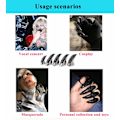 Pikkukuva 6 / 7: 10 kpl Sormus Kynsi - Halloween-asu Alloy Rhinestone Exagger