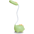 Miniatyrbillede 1 af 5: Genopladelig Dinosaur Skrivebordslampe, 3 Farver USB Øjenvenlig Bordlampe