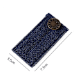 Miniatyrbilde 4 av 6: 3-delt metall denim knappforlengelsesbelte, justerbar forlengelse