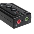Miniatyrbild 5 av 5: Laptop Desktop USB Extern 7.1 Frittstående Ljudkort Dator
