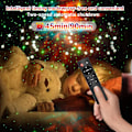 Miniatyrbilde 3 av 7: Astronaut Galaxy-projektorlys, stjerneprojektorlampe, nattlys