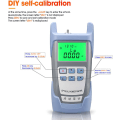 Miniatyrbilde 6 av 6: Fiberoptisk effektmeter Fiberkabeltester Fibertester -70 dBm t
