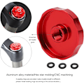 Miniatyrbillede 4 af 5: Cykelventilåbner, Aluminium Legering MTB Forgaffel Dæksler Beskytter