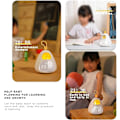 Miniatyrbilde 3 av 3: Vekkerklokke for barn, søvn-trener, nattlys, USB, DXGHC