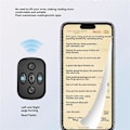 Miniatyrbillede 5 af 5: Trådløs Bluetooth Luftmus Mobile Selfie Lazy Instant Fjernbetjening Ring Musik Video Controller