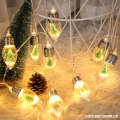 Miniatyrbild 2 av 5: 6,6 fot Julbelysning för inomhusdekoration i sovrummet - 10 LED Glödlampor