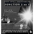 Miniatyrbillede 2 af 7: 1 stk Foldbar paraply med UV-beskyttelse (50) og Lotus-effekt (2
