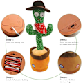 Miniatyrbillede 5 af 7: Cowboy-kaktus danser, efterligner kaktus taler, synger + lyser
