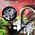 Miniatyrbillede 5 af 5: 20mm Justerbar Akryl Akvarium Vand Slangeholder Vandrør Fiks