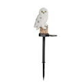 Miniatyrbillede 1 af 6: Solcelle gulvlampe harpiks hvid ugle udendørs vandtæt LED græsplæne l