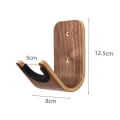Miniatyrbilde 2 av 5: Skateboardveggmontering i tre - Skateboardoppheng, holder, stativ og utstilling