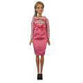 Miniatyrbild 6 av 6: 12 stycken vinterkläder för Barbie docka 29 cm, 6 delar