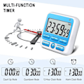 Miniatyrbild 3 av 5: Digital Köktimer med Tyst/Hög Larmknapp På/Av-knapp,