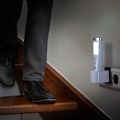Pikkukuva 4 / 5: Liiketunnistin Taskulamppu Kulman Tunnistus 60° 15 LED Latautuva DXGHC