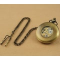 Pikkukuva 2 / 7: 1 kpl Miesten Käsikäyttöinen Mekaniikka Taskukello Vintage Steampunk Wo