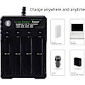 Miniatyrbillede 4 af 5: Universal 18650 Batterilader 3.7v Batterilader med LED Indikator
